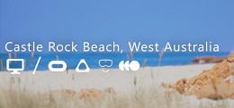 西澳大利亚城堡岩滩+DLC（Castle Rock Beach, West Australia）